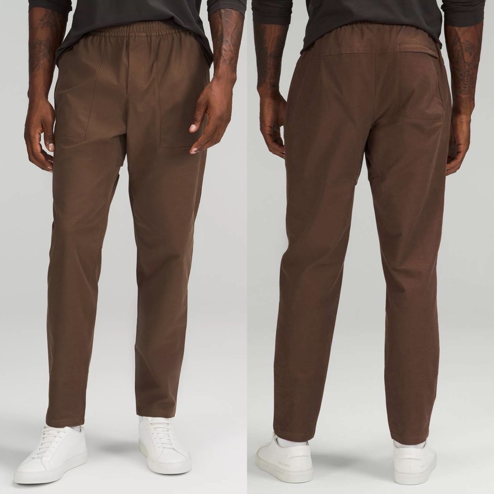 Lululemon Utilitech Pull-On Classic-Fit Pant Dark Mocha Mens Size XS